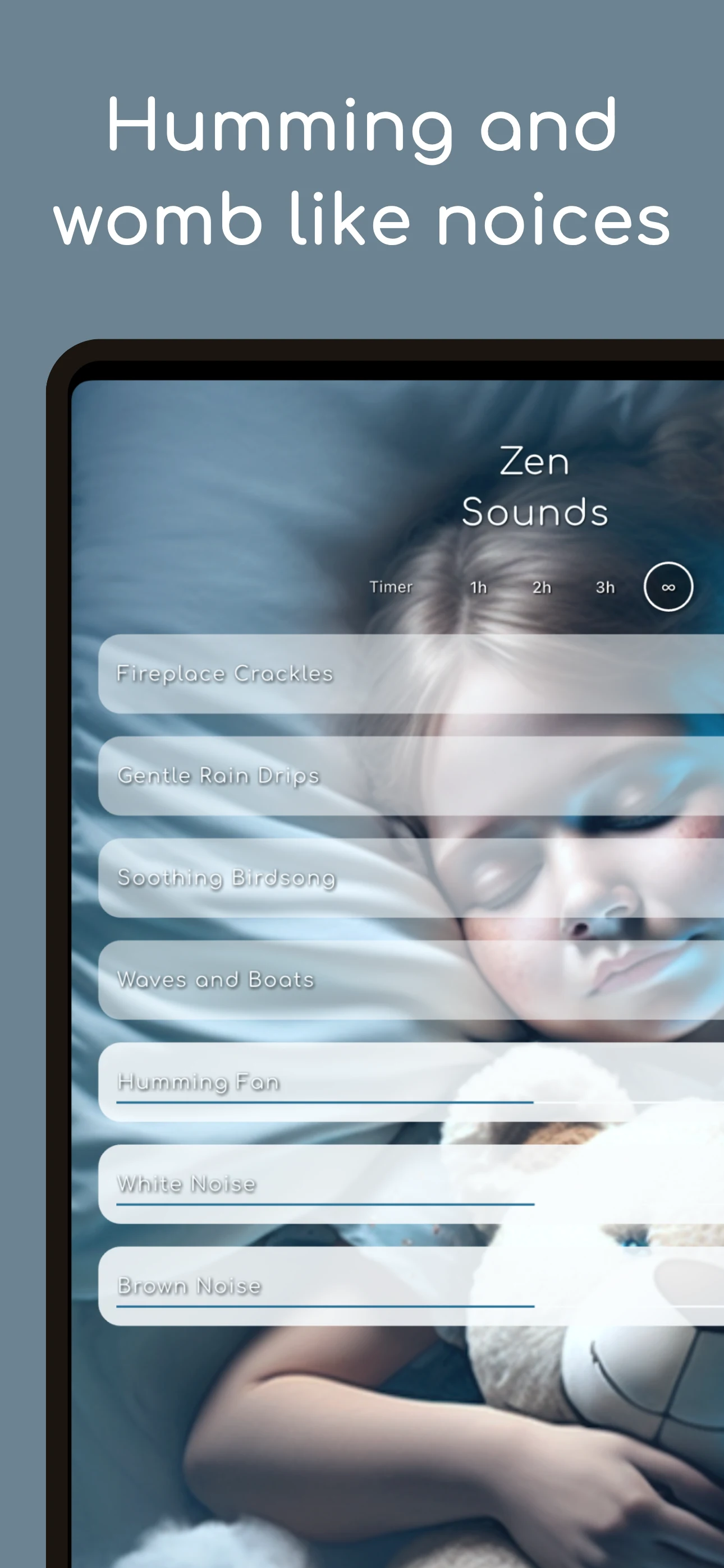 White Noise Zen Sleep Sounds screenshot