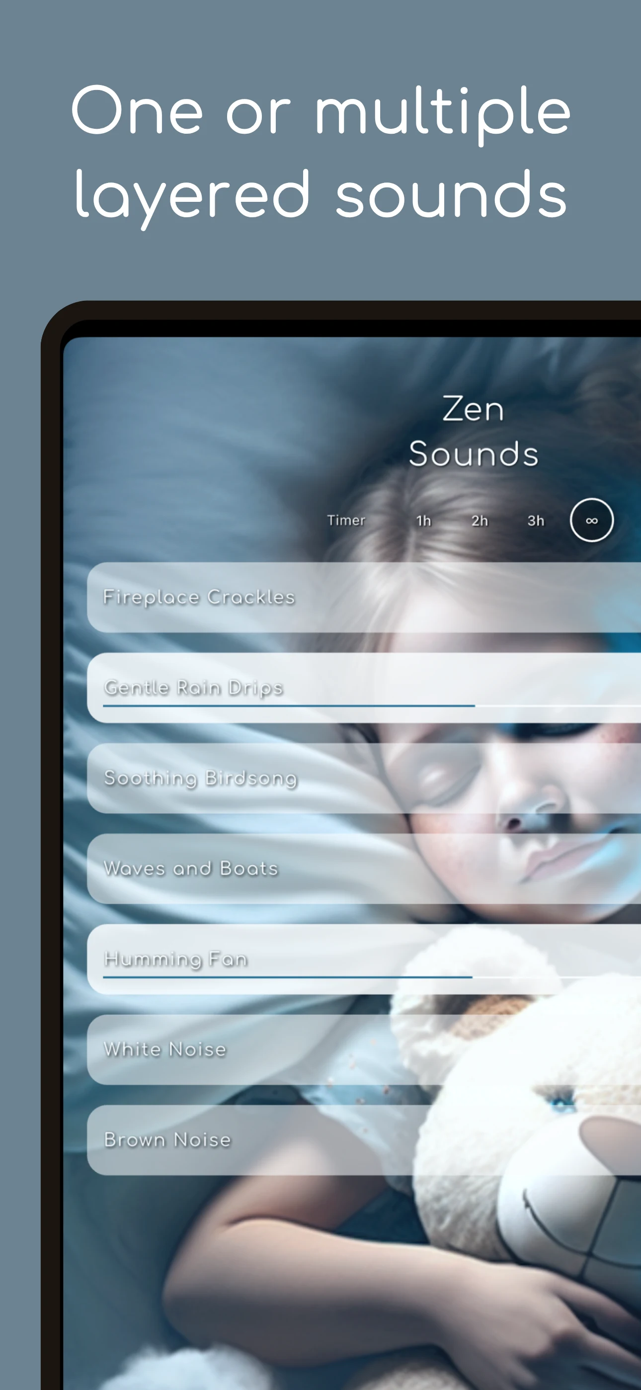 White Noise Zen Sleep Sounds screenshot