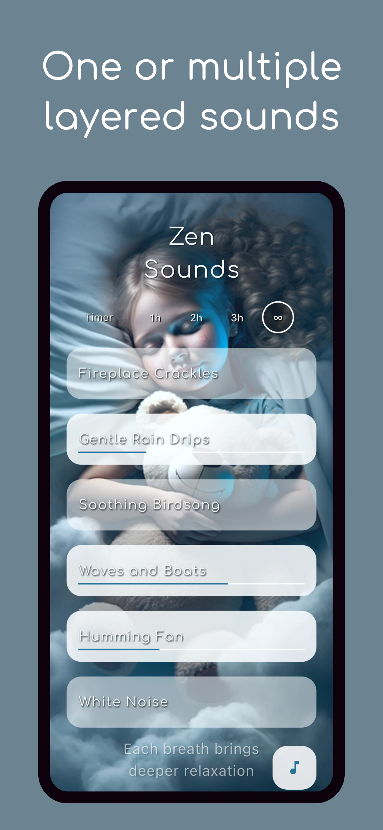White Noise Zen Sleep Sounds screenshot