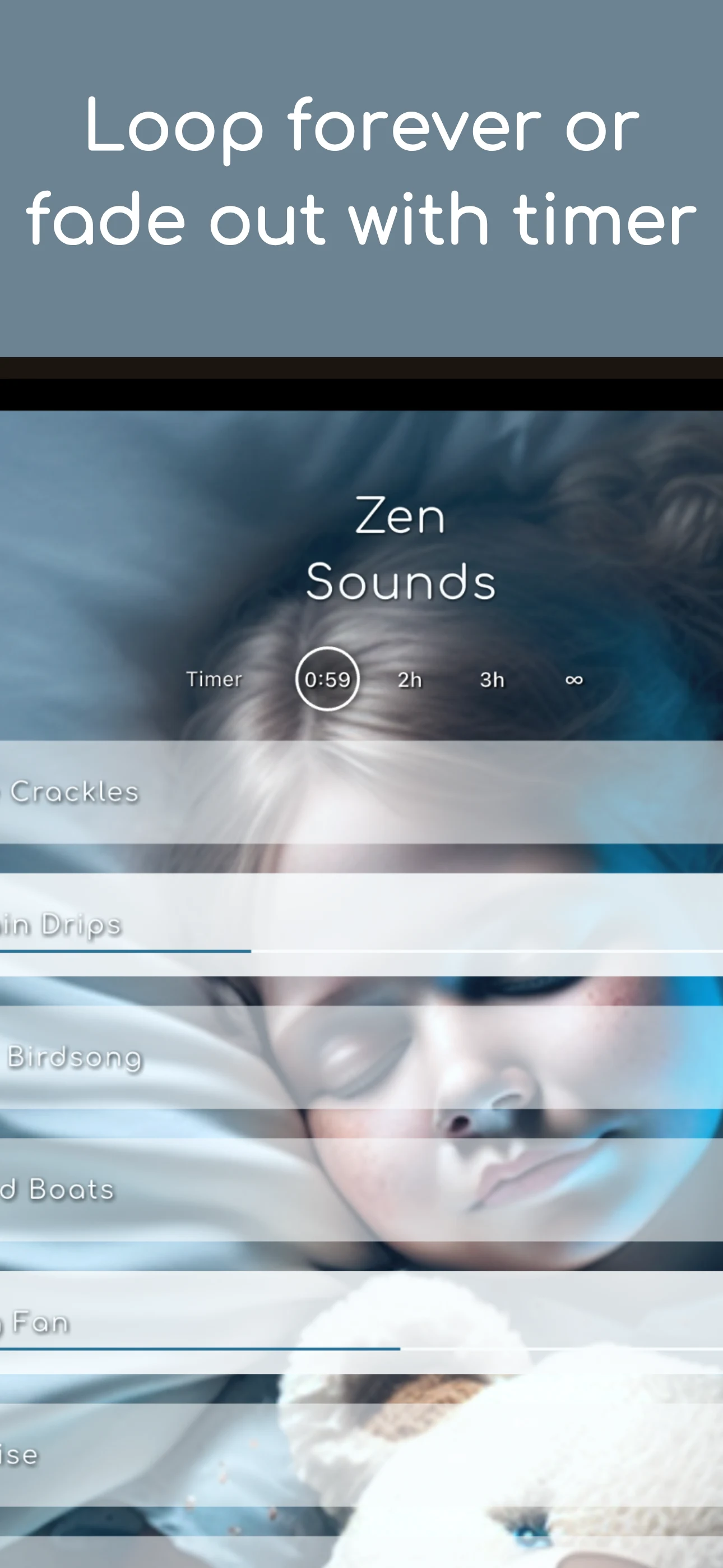 White Noise Zen Sleep Sounds screenshot