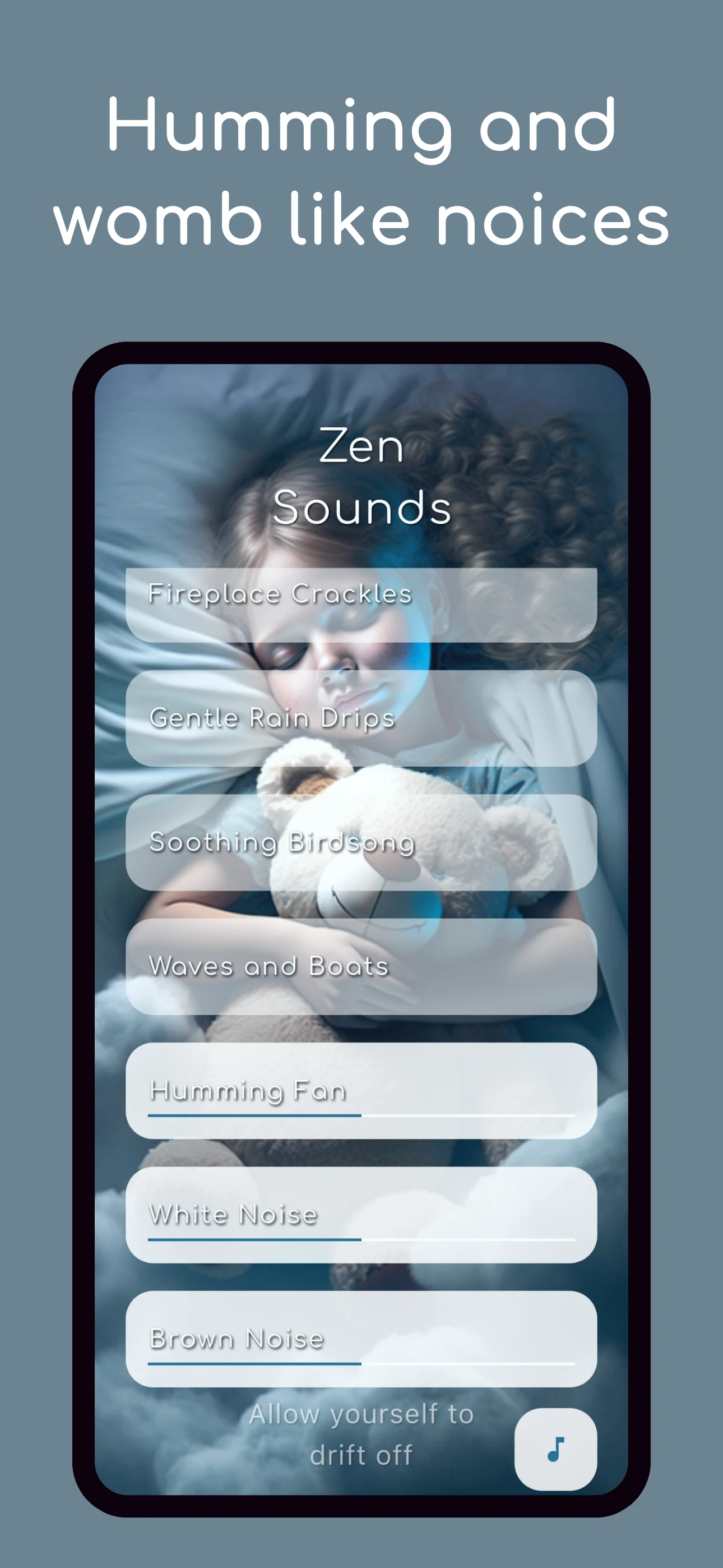 White Noise Zen Sleep Sounds screenshot